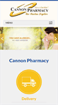 Mobile Screenshot of cannonpharmacies.com